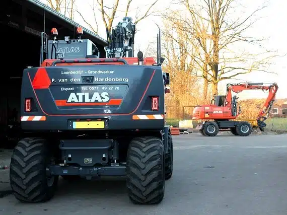Atlas gebruikte machines